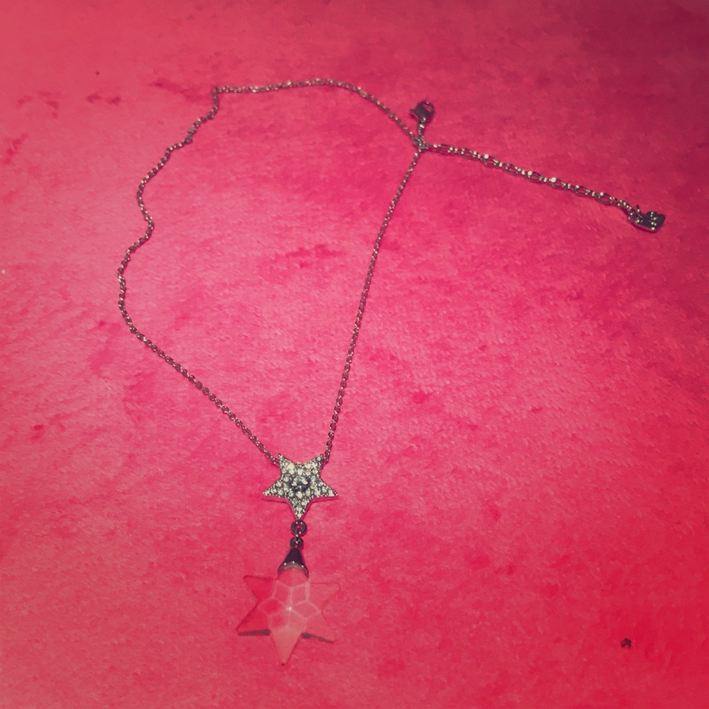 Swarovski star rhinestone necklace